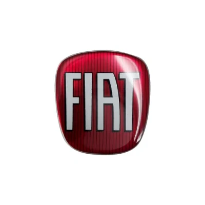 Afbeelding van AMS 32014 Fiat 3D sticker vervangend logo voor Grande Punto