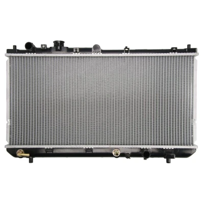 Afbeelding van THERMOTEC D73014TT Radiateur Aluminium, Kunststof voor voertuigen met/zonder airco 704 325 22 Automatische versnellingsbak Koelribben gesoldeerd