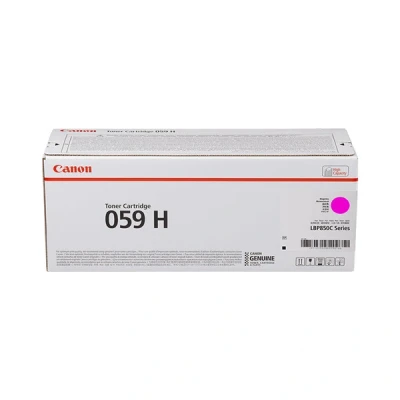Image de Canon 059 H Haute capacité magenta original cartouche de toner pour i SENSYS LBP852Cx; Satera LBP851C LBP852Ci
