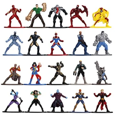 Afbeelding van Jada Toys 253225010 Wave 3 Iron Marvel Nano verzamelfiguren, golf 4 cm, meerkleurig, één maat