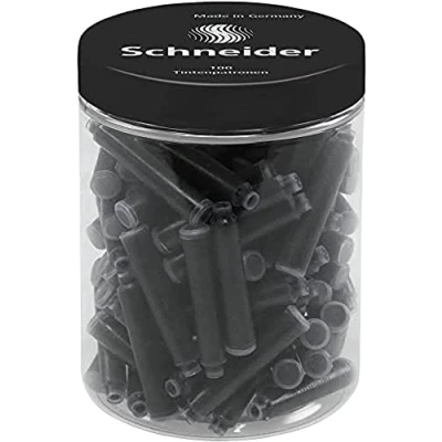 Afbeelding van Schneider inktpatronen 100 stuks zwart S 6801