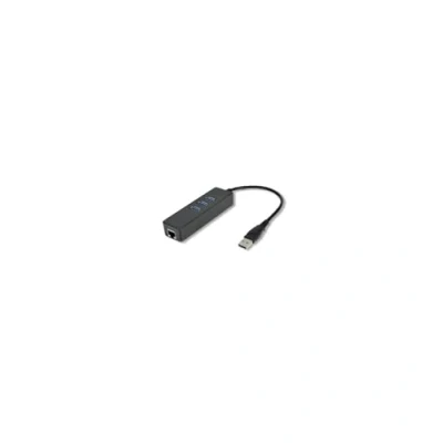 Afbeelding van MCL 4 POORTEN USB 3.0 HUB Zwart (USB C, 4 Havens), Docking station + hub,