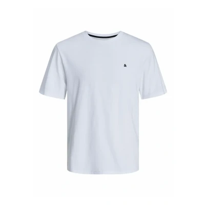 Afbeelding van Jack &amp; Jones CREW NECK Tshirt basic, Heren, Maat: Small, White