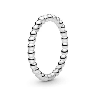 Afbeelding van Pandora 190615 52 damesring Zilver, Onyx