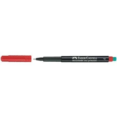 Image de Faber Castell MULTIMARK marqueur CD 12, permanente F, bleu