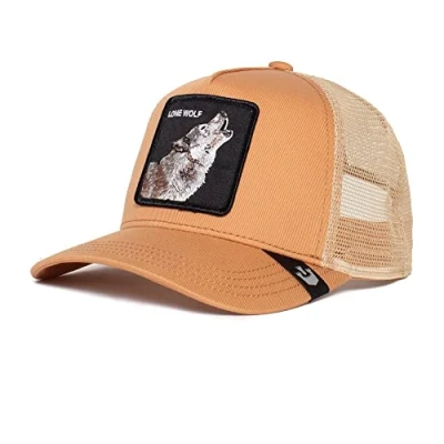Image de Goorin Bros. The Farm Casquette de baseball en maille avec visière pour homme taille unique, Trucker Lonewolf Mauve #34199, unique