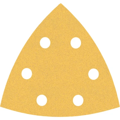 Image de BOSCH 2608900827 Feuille abrasive Expert C470 Best for Wood and Paint, 93 mm, grain 120, pour Multi Cutter, 6 trous (5 pcs)