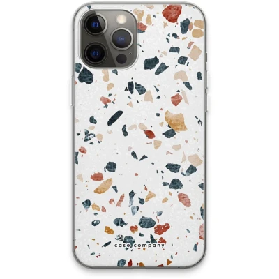Afbeelding van Case Company® hoesje geschikt voor iPhone 13 Pro Max Terrazzo N4 Soft Cover Telefoonhoesje Bescherming aan alle Kanten en Schermrand