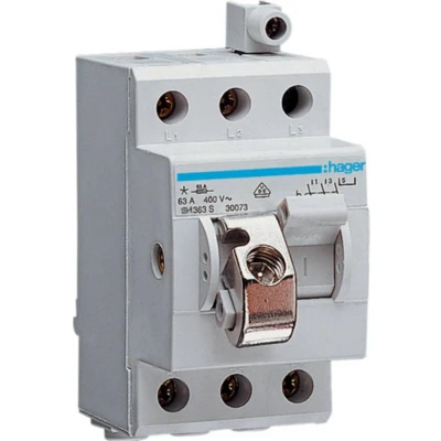 Afbeelding van Hager SH363S Schakelmodule Grijs 63 A 400 V