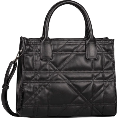 Afbeelding van TOM Tailor Juana 28 CM Handtas, Dames, Maat: One Size, Black