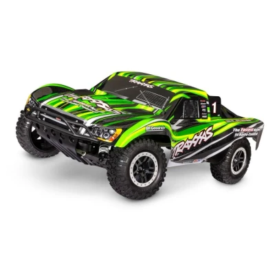Afbeelding van Traxxas Slash 1/10 schaal 2WD brushed HD met USB C lader Groen