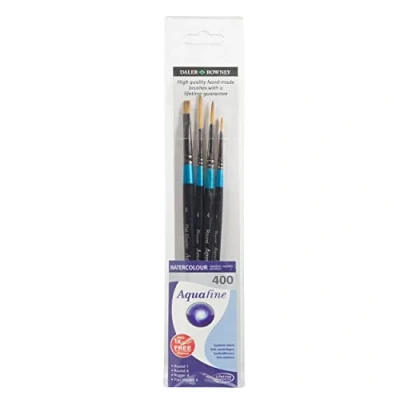 Afbeelding van Princeton SelectArtiste Fine Art Multi Techniek Borstelset, 3 x synthetische penselen, gemengd media, ideaal voor professionals en studenten