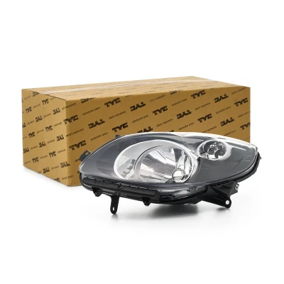 Afbeelding van TYC 20 1402 06 2 Koplampen Links H4 voor rechtsrijdend verkeer Zonder elektro motor, lamphouder RENAULT: TWINGO