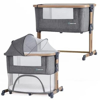 Afbeelding van Leo evolutionaire wieg: CODODO/Babybed/Kinderbox (Grijs)