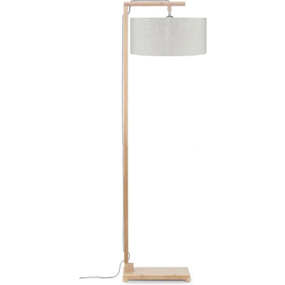 Afbeelding van GOOD&amp;MOJO Vloerlamp Himalaya Bamboe/Naturel Ø47cm Bruin