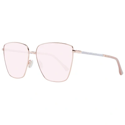 Afbeelding van Jimmy Choo Dammes Brillen Zonnebrillen Goud One Size