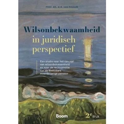 Afbeelding van Wilsonbekwaamheid in juridisch perspectief