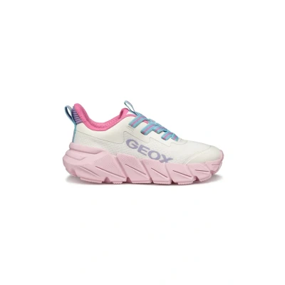 Afbeelding van Geox Flexyper FAST Sneakers laag, Dames, Maat: 34, Weiß Leer