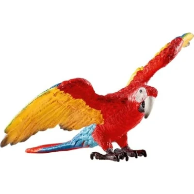 Image de Schleich Figurine Ara Wild Life, 14737, Multicolore