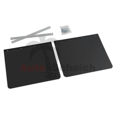 Afbeelding van AutoScheich® Universele spatlappen 35 x 30 cm voor vrachtwagen, aanhanger, achter en vooraanhanger