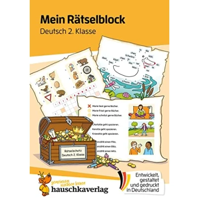Afbeelding van Mein Rätselblock Deutsch 2. Klasse