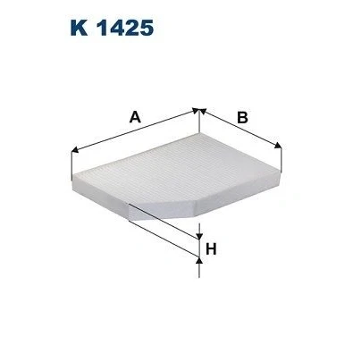 Afbeelding van FILTRON K 1425 Interieurfilter Stoffilter 300 212 30 BMW: 3 Saloon, 4 Coupe, X3