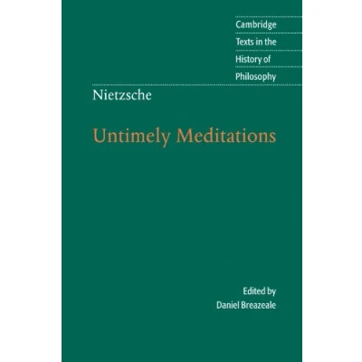 Afbeelding van Nietzsche Untimely Meditaitions