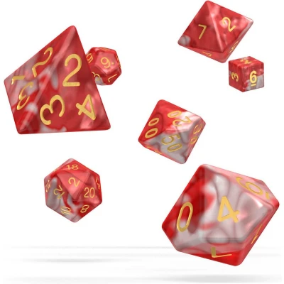 Afbeelding van Oakie Doakie Dice Set RPG Gemidice: Red Sky (7 stuks)