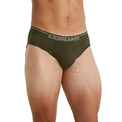 Afbeelding van Icebreaker Merino Anatomica Briefs Slip Loden, Heren, Maat: Medium, Loden
