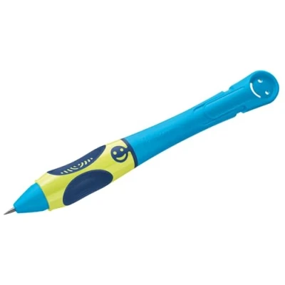 Image de Pelikan 820509 Griffix Crayon pour droitier, bleu fluo, 1 pièce dans une boîte pliante