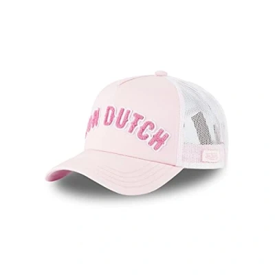 Afbeelding van Von Dutch Pet voor dames en heren, verstelbare truckerpet, Roze
