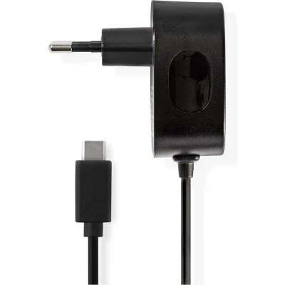 Afbeelding van USB C oplader Nedis 1 meter (15W, Zwart)