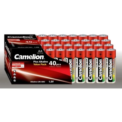 Afbeelding van Camelion Alkaline Mignon (AA) Plus batterijen 40 stuks