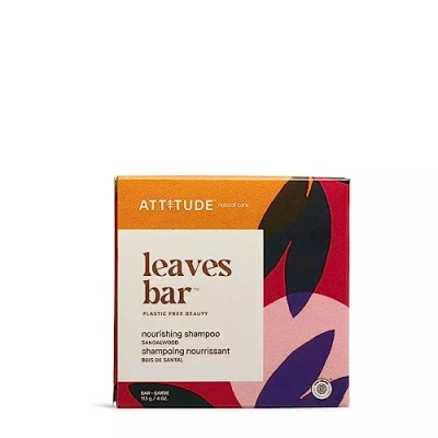 Afbeelding van Attitude Leaves Bar Voedende Shampoo SandalWood