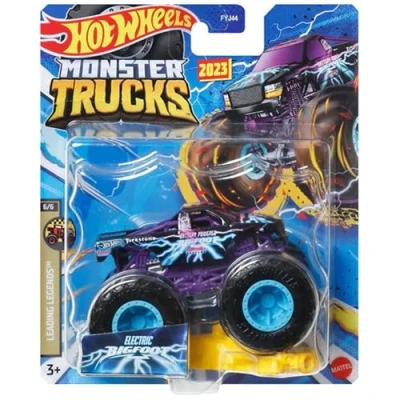 Afbeelding van Hot Wheels Monster Trucks schaal 1:64 (Electric Bigfoot 6/6 Leading Legends)