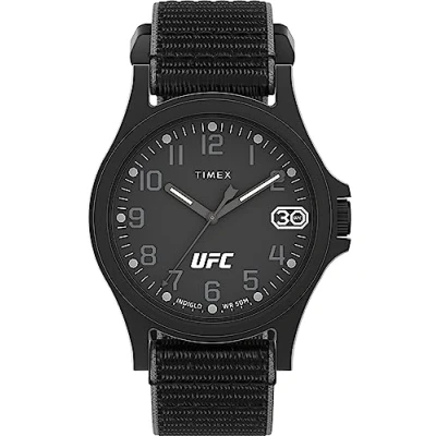 Afbeelding van Timex UFC Apex TW2V90800 Horloge Textiel Zwart Ø 40 mm