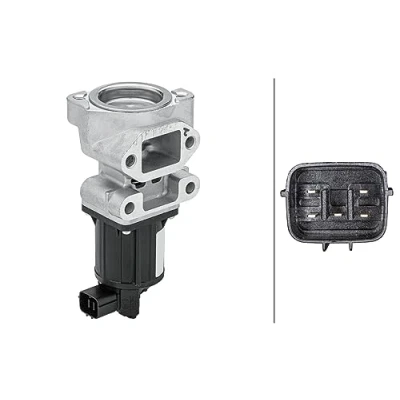 Afbeelding van HELLA 6NU 014 864 701 EGR klep Electrisch Met pakking OPEL: Zafira B, Corsa D Hatchback, Astra J Hatchback