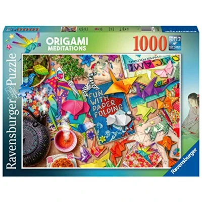 Afbeelding van Ravensburger puzzel Mindful Origami Legpuzzel 1000 stukjes