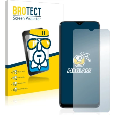Afbeelding van BROTECT Screenprotector voor realme C11 2021 Folie Beschermfolie Beschermglas transparant