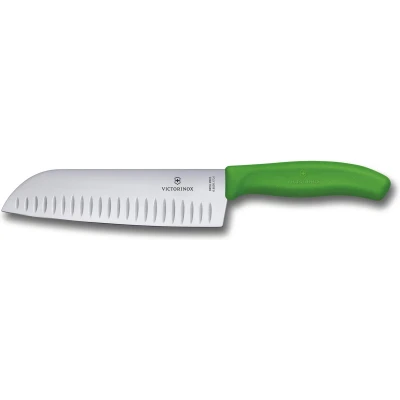 Afbeelding van Victorinox Santokumes Swiss Classic, rvs groen kunststof