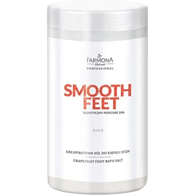 Afbeelding van Farmona, Voetverzorgingsproducten, Smooth Feet Grapefruit Foot Bath Salt 1.5kg (Voetbad)