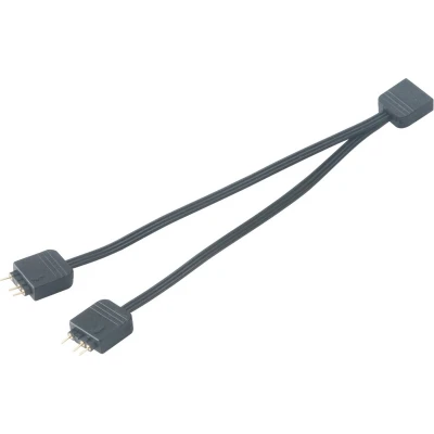 Afbeelding van Akasa Addressable RGB LED splitter cable 1 2 and extension 12cm