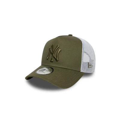 Afbeelding van NEW Era Aframe Trucker YORK Yankees Pet, Heren, Maat: One Size, Olive
