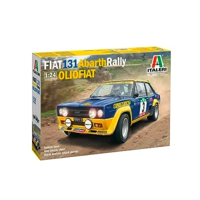 Afbeelding van 1:24 Italeri 3667 Fiat 131 Abarth Rally Olio Plastic Modelbouwpakket