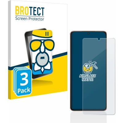 Afbeelding van BROTECT Screenprotector voor Samsung Galaxy S21 Ultra 5G Folie Beschermfolie Beschermglas matte (3 Stuks)