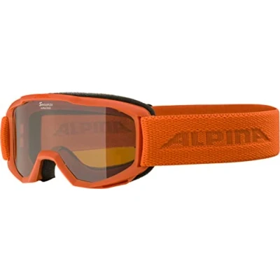 Afbeelding van Alpina Piney Skibril, uniseks, volwassenen, pompoen, mat, Eén maat