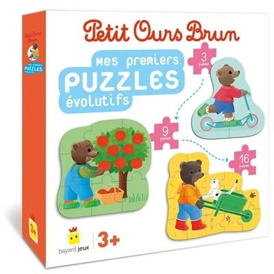 Image de Mes premiers puzzles évolutifs Petit Ours Brun