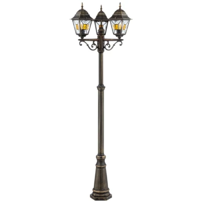 Afbeelding van Brilliant 90985A86 Janel Staande buitenlamp E27 Zwart