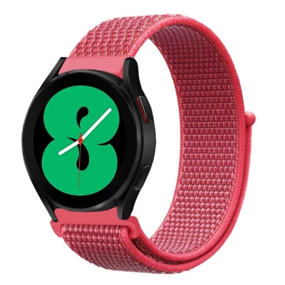 Afbeelding van Garmin Forerunner 255 Sport Loop nylon bandje Donkerroze