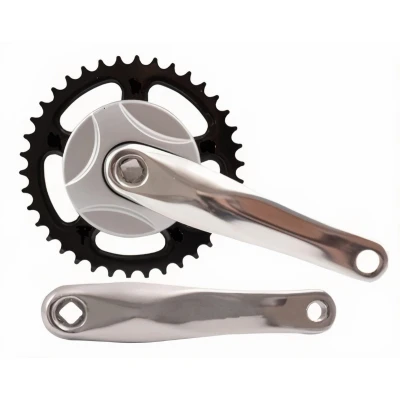 Afbeelding van FALKX Silber crankstel 38T, cranklengte 170mm. aluminium, spieloos